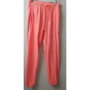 Victoria's Secret Pink Jogger Sweatpants Salmon Sz S